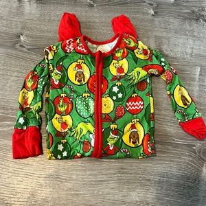 Showstoppers grinch pajamas bamboo